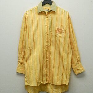 ETRO	STRIPED SHIRT WITH PEGASO